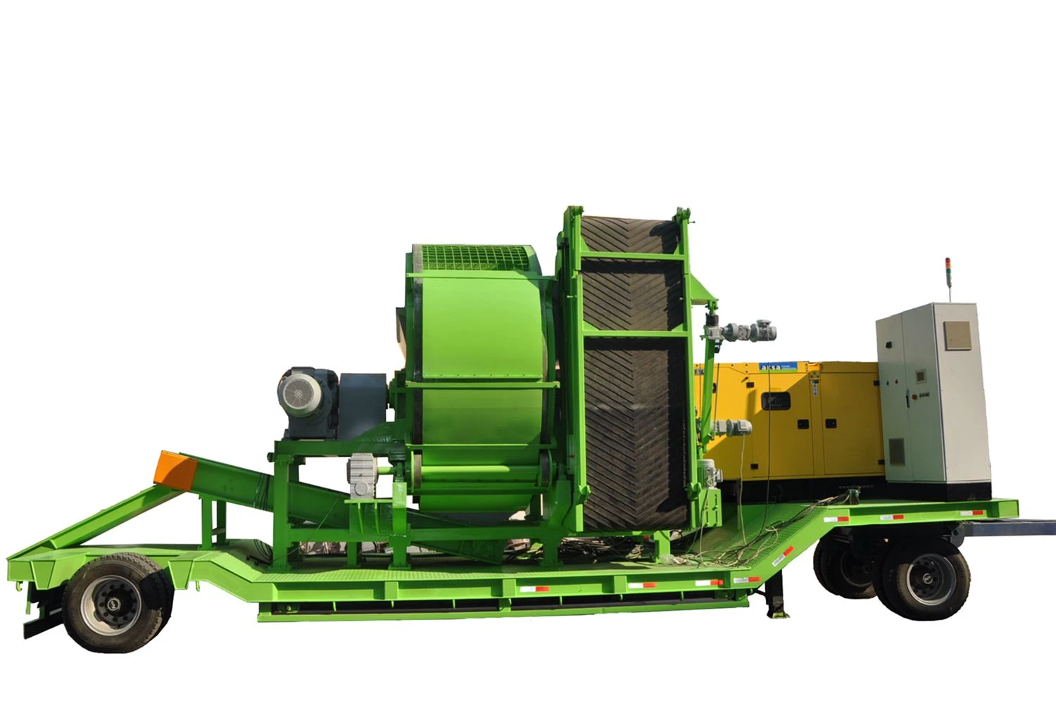 Best Price Waste Tyre Recycling Mobile Scrap Tire Shredder