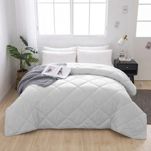 Best Selling Customized Grey Embossed Cashmere Colors Cotton Fabric Quilt Comforter For Beds