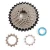 Import Bicycle bike parts freewheel sprocket chain Freewheel threaded with  9 Speed from China