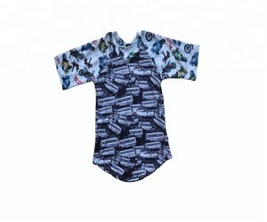 Birthday Baby Raglan Shirt Kids T shirts Top Girls Posh Summer Shirts Wholesale Price