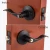 Import Black handle lock set zinc alloy door lock from China