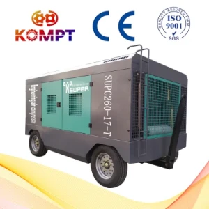 Blue Two - Wheel Rock Drill Special Engineering Air Compressor