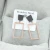 Import Body piercing jewelry fashion simple rectangle stainless steel earrings from China