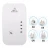 Import Brand new 2.4G Original Manufacturer Mini wifi Extender Signal Amplifier 802.11N Wifi Booster 300Mbps Wifi Repeater from China