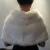 Import Bridal Wear Faux Fur Stole Bridal Wrap Designer Shrug Ivory Faux Fur Shawl HSC1463 from China