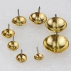 Bright gold/bronze/black bronze Round decorative brass rivet Nails for furniture sofas, doors BN-0031