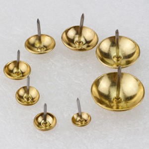 Bright gold/bronze/black bronze Round decorative brass rivet Nails for furniture sofas, doors BN-0031