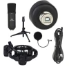 Broadcasting Singing Speech INTERVIEW Desktop USB Mic Condenser Recording Studio Microphone with Tripod Stand