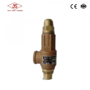 BSP Thread Spring Loaded High Lift Brass Steam Boiler Safety valve Soft Sealing Bronze/Brass Pressure Relief Safety  Valve