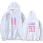 BTS Bangtan Boys Sweatshirt Women Hoodies Love Yourself Bts Print Sweatshirt Women Pullovers Kpop Korean Style Casual Pullovers