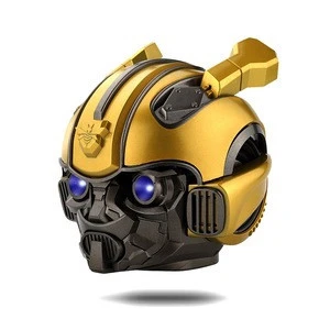 Bumblebee Bluetooth Speaker mini Wireless speakers Subwoofer Stereo Transformers LED Flashing Light BT boombox For FM Mp3 TF