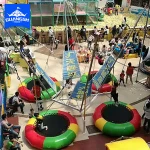 bungee trampoline price/inflatable bungee trampoline