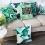 Import Buti latest design Wholesale Tropical Velvet and plants Digital printing decorative cushion cover from China