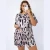 Import C CLOTHING Womens 2 Piece Set Leopard Print Plus Size Pajamas Shorts Big Size T-shirts For Women from China