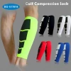 Calf Leg Running Sports anti-slip Compression Sleeve Socks Shin Brace Guard Support