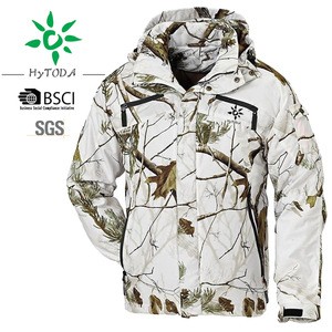 Camo waterproof hunting clothing for men