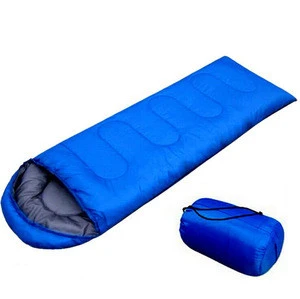 Camping Sleeping Bag 3 Season polyester waterproof hollow cotton adult Sleeping Bag for Hiking Traveling Outdoor Activities