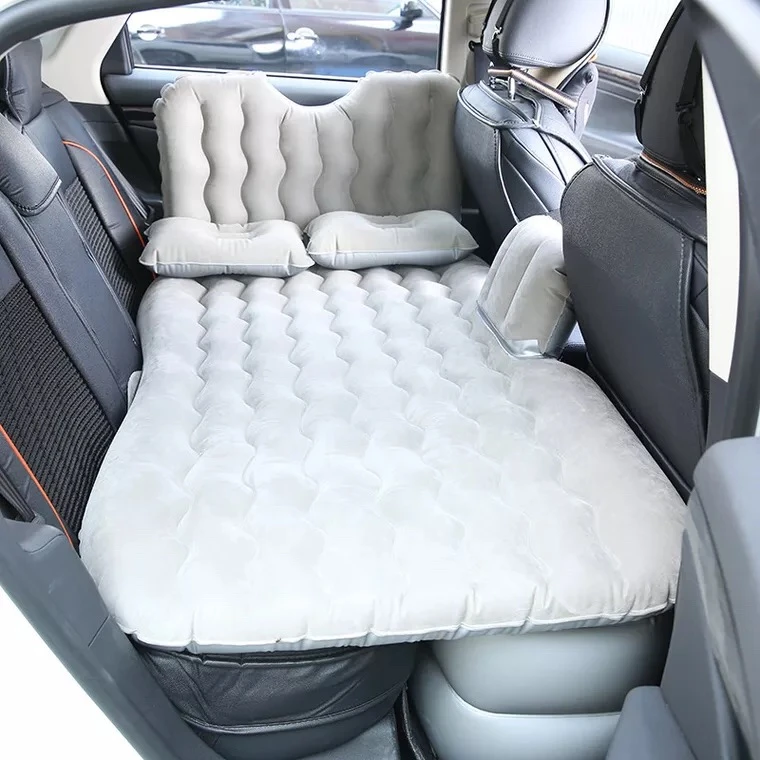 Car Air Filled SUV Seat Sleep Inflatable Air Bed Travel Outdoor Camping Car Air Mattress