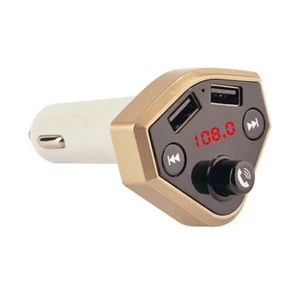 Car MP3 player multi-function BT receiver music cigarette lighter custom LOGO car charger
