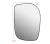 Import Car Rear View Side Wing Mirror Glass Silver Nonheated &amp; Base Fit For Toyota Yaris 2006-2009 Door RearView Mirror from China