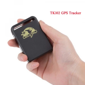 Car Vehicle TK102 Tracker GPS/GSM/GPRS System Tracking Device Real-time personal GPS Tracker with Two Battery MINI TRACK