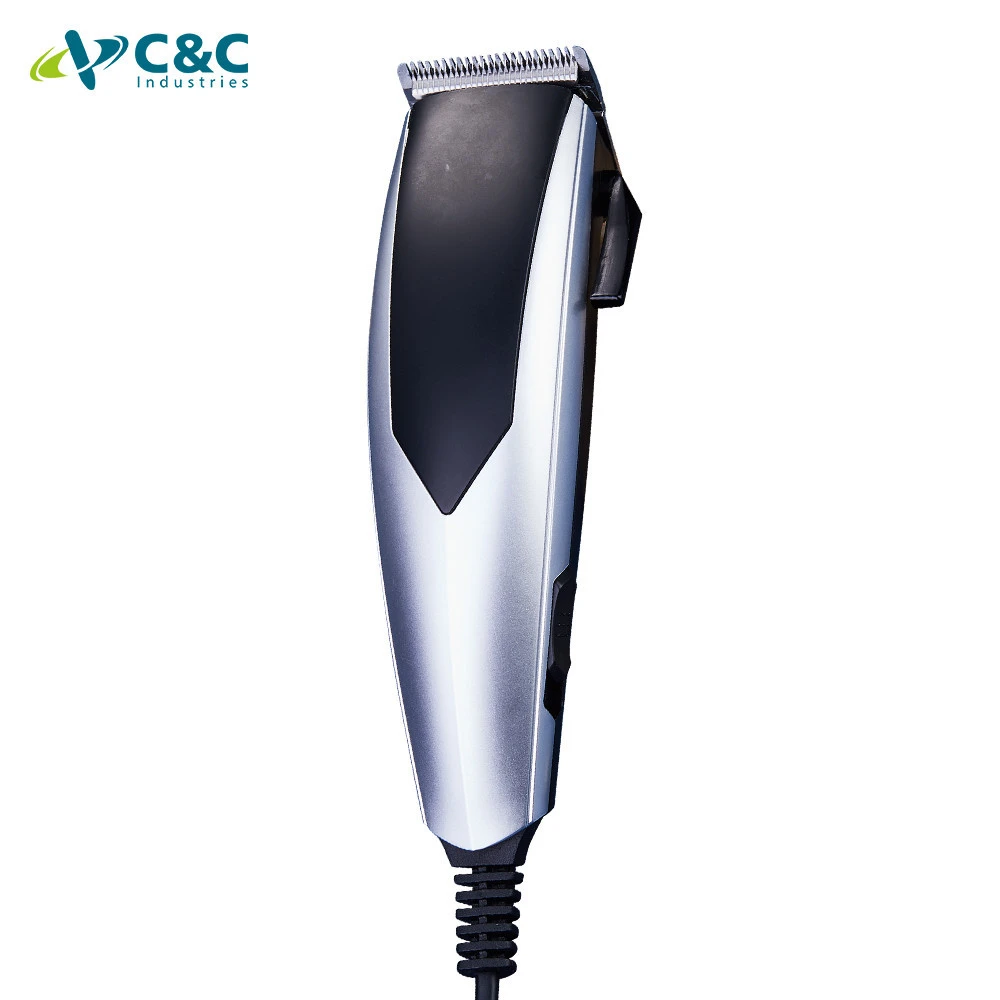C&C Professional barbershop hair clipper  Hair Trimmer Rechargeable barber AC Power Electric Mens Cordless Haircut Adjustable