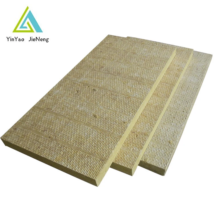 CE Certificate 50kg m3 thermal insulation rock wool sandwich board panel price