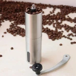 Ceramic Burr Mill Stainless Steel Manual Coffee Grinder