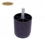 Cheap 4cm Plastic Furniture Feet Sofa Legs in Stock