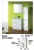 Import Cheap Compact Laminate Bath Vanity Cabinet Sets Antique Bathroom Furniture from China
