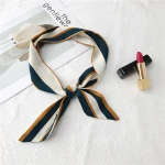 Cheap New Design Fashion Neckwear Ornamentation Black Neckerchief