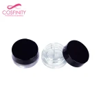 cheap sifter pot packaging,empty luxury plastic bb face cream jar compact powder container