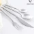 Import Cheap Travel Camping  Edible Fork Spoon Knife Stainless Steel Cutlery Set from China