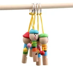 Child Pirate Whistle Wooden Whistling Educational Toys Child Gift Musical Instrument