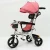 Import Children&#39;s tricycle pushbike baby bicycle 3 wheels  1-5 years old boys and girls 2-3-4 years old riding bicycle from China