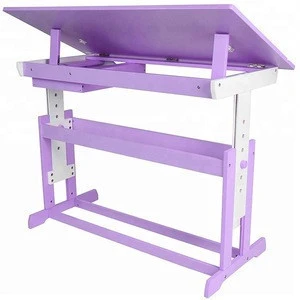 China Factory Outlet Cheapest children furniture for learning wood height adjustable kids desk study table in children tables