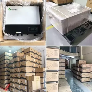 Buy China Factory Price Hybrid 230v 5kw 10kw Solar Growatt Inverter ...