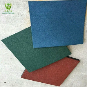 China Factory Supply EPDM Rubber Flooring Mat Tiles for Crossfit Gym in Best Price