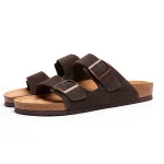 China fashion Cork footwear for ladies shoes and sandals new design fashion flat summer cork sandals