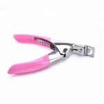 China fashional nail art tools edge cutter gel false toe nail clipper