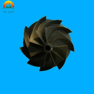 China injection molding plastic impeller