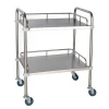 China Made Medical stainless steel trolley hospital food trolley