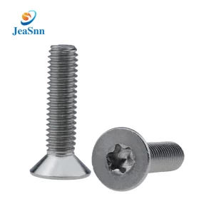 China manufacturer wholesale custom special square pan flat head screw slotted captive countersunk allen hex socket torx screw