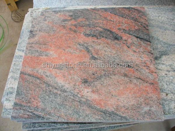 China Multicolor Red Granite Stone
