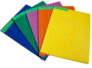 China plastic jacket cheap embossed PVC Book Cover