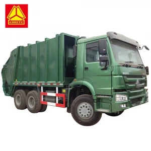 China Sinotruk Howo 20cbm compressor garbage truck  20 ton capacity of garbage truck