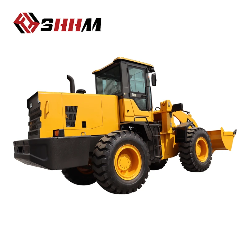 China Supplier 92 Kw 2.6ons Rated Load Energy Saving Front Wheel Loader
