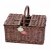 Import China Supplier Quality Products oem customized wholesale Wine handle Basket Wicker rattan insulated Picnic Basket hamper for 4 from China