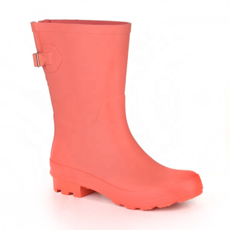 China Wholesale Colorful Light Women&#x27;S Girl Rubber Wellington Rain Boots