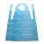 Import Chinese Factory Price Blue Waterproof Clear Kitchen Pe Apron from China